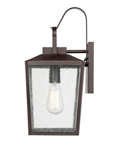 17.88-inch Devens Powder Coated Bronze 1-Light Outdoor Wall Sconce