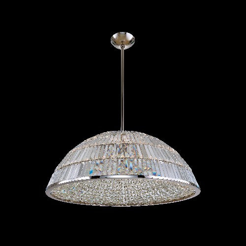 22'' Doma 1 Light Polished Nickel Chandelier