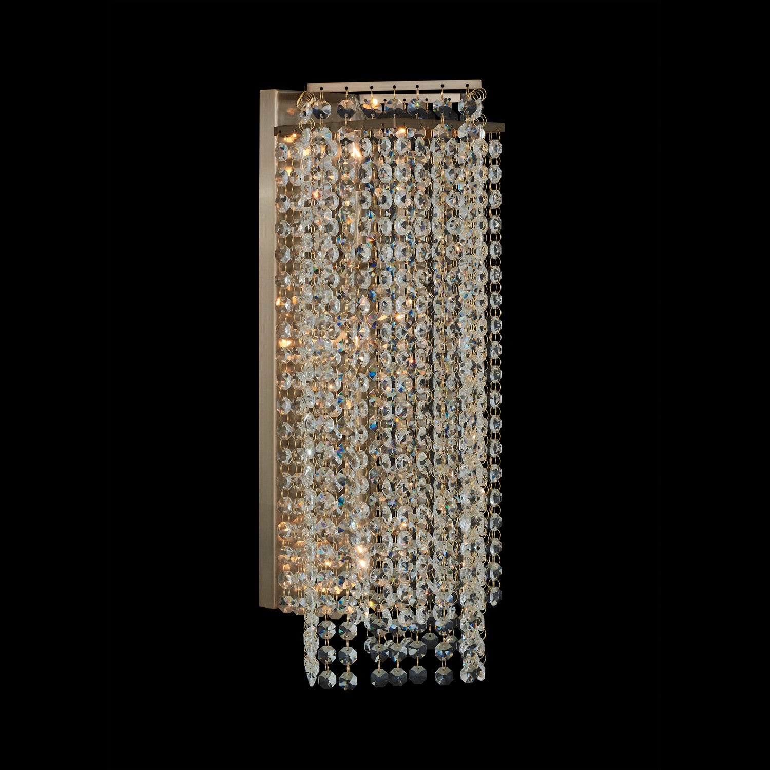 7.25'' Cometa 3 Light Brushed Champagne Gold Wall Sconce