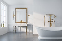 6'' Laga 1 Light Winter Brass Wall Sconce