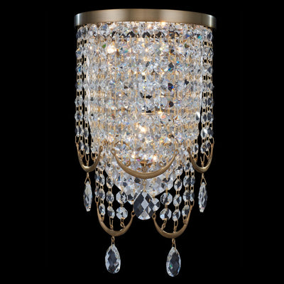 10'' Vezzo 2 Light Winter Brass Wall Sconce