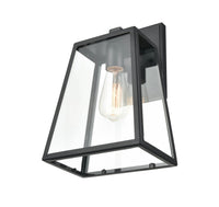9'' Grant Powder Coated Black 1 Light Wall Sconce
