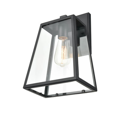 9'' Grant Powder Coated Black 1 Light Wall Sconce