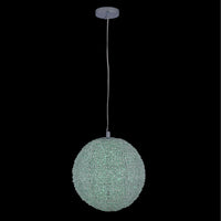 10'' Lina Colorata 1 Light Chrome Pendant