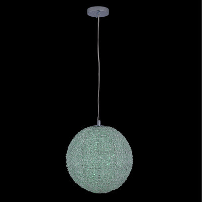 10'' Lina Colorata 1 Light Chrome Pendant