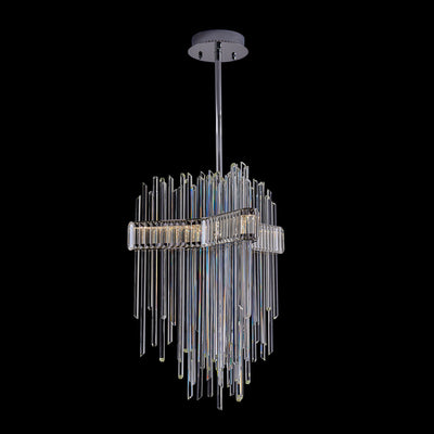 42'' Piovere 1 Light Chrome Chandelier