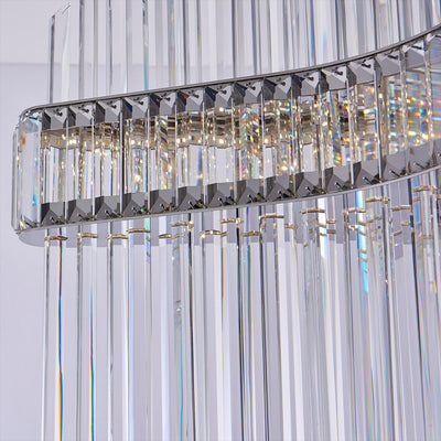 42'' Piovere 1 Light Chrome Chandelier