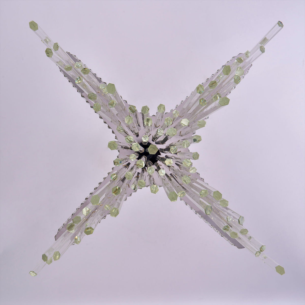 42'' Piovere 1 Light Chrome Chandelier