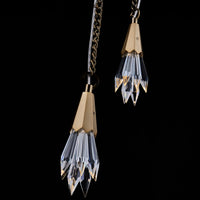 8'' Tulipani 7 Light Winter Brass Multi-Pendant