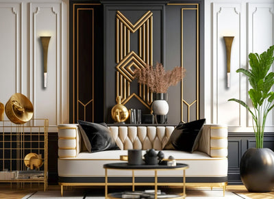 9'' Roman 1 Light True Brass Wall Sconce