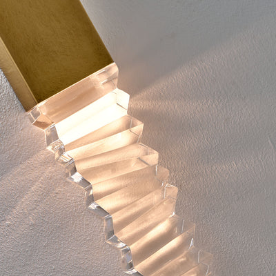 9'' Roman 1 Light True Brass Wall Sconce