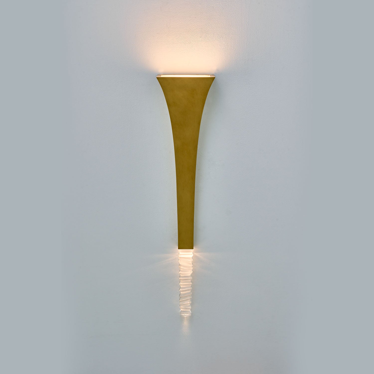 9'' Roman 1 Light True Brass Wall Sconce