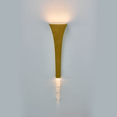 9'' Roman 1 Light True Brass Wall Sconce