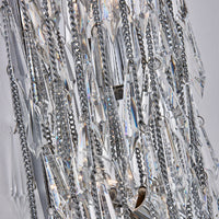 8'' Frangia 3 Light Chrome Wall Sconce