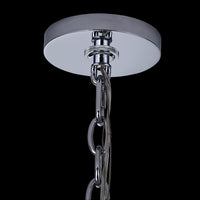 41'' Frangia 12 Light Chrome Chandelier