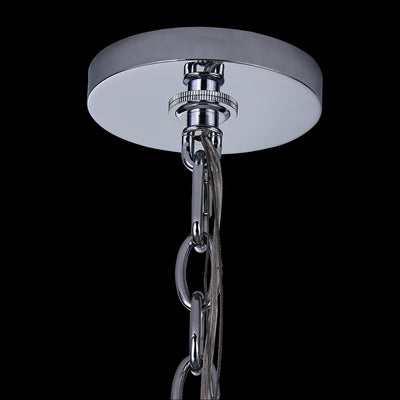41'' Frangia 12 Light Chrome Chandelier