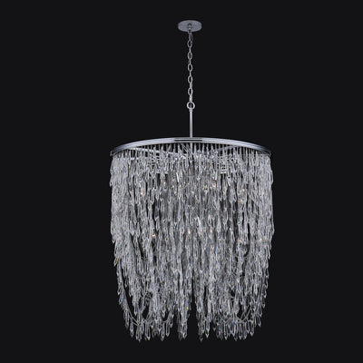 50'' Frangia 18 Light Chrome Chandelier