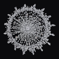50'' Frangia 18 Light Chrome Chandelier
