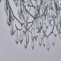 50'' Frangia 18 Light Chrome Chandelier
