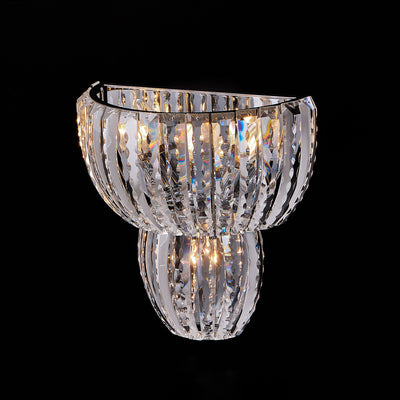 15'' Fontana 3 Light Chrome Wall Sconce