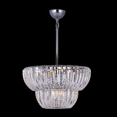 25'' Fontana 9 Light Chrome Pendant
