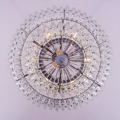 25'' Fontana 9 Light Chrome Pendant