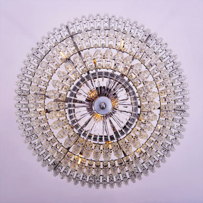 30.5'' Fontana 15 Light Chrome Chandelier