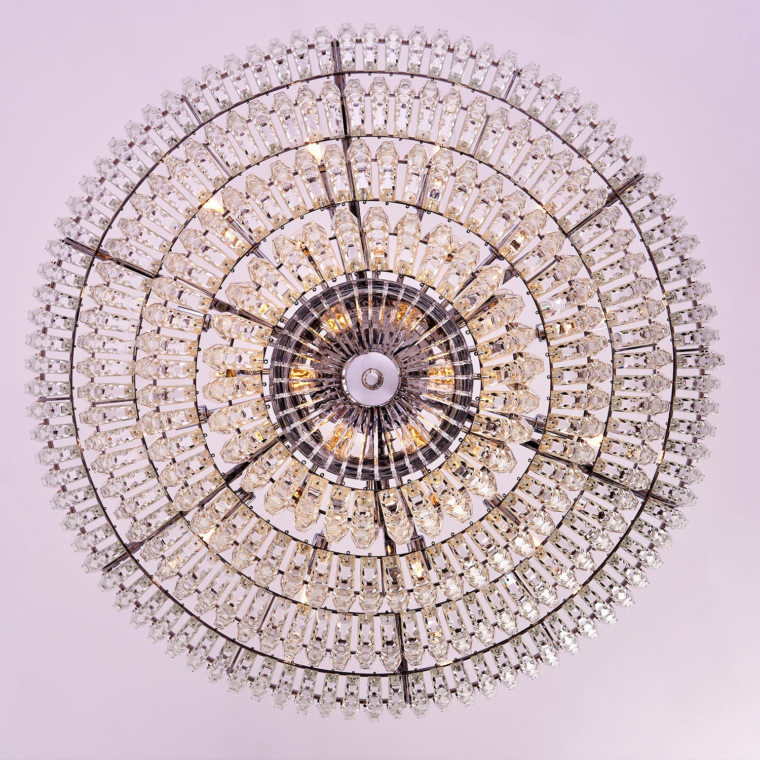 37'' Fontana 30 Light Chrome Chandelier