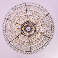 37'' Fontana 30 Light Chrome Chandelier