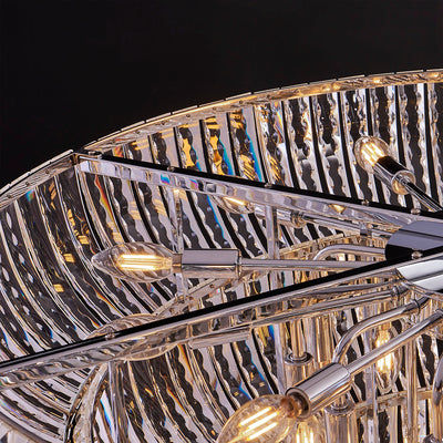 37'' Fontana 30 Light Chrome Chandelier