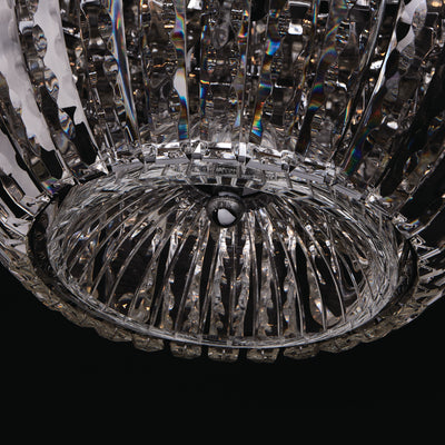 94'' Fontana 87 Light Chrome Chandelier