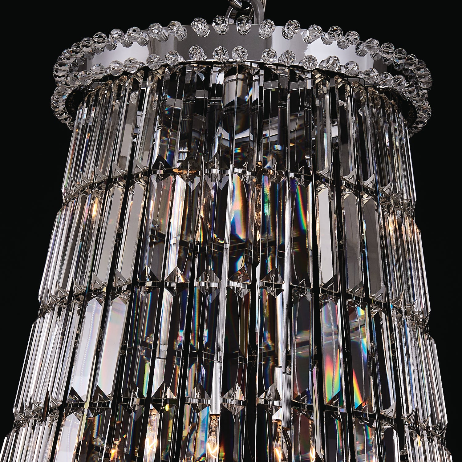 94'' Fontana 87 Light Chrome Chandelier