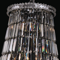 94'' Fontana 87 Light Chrome Chandelier