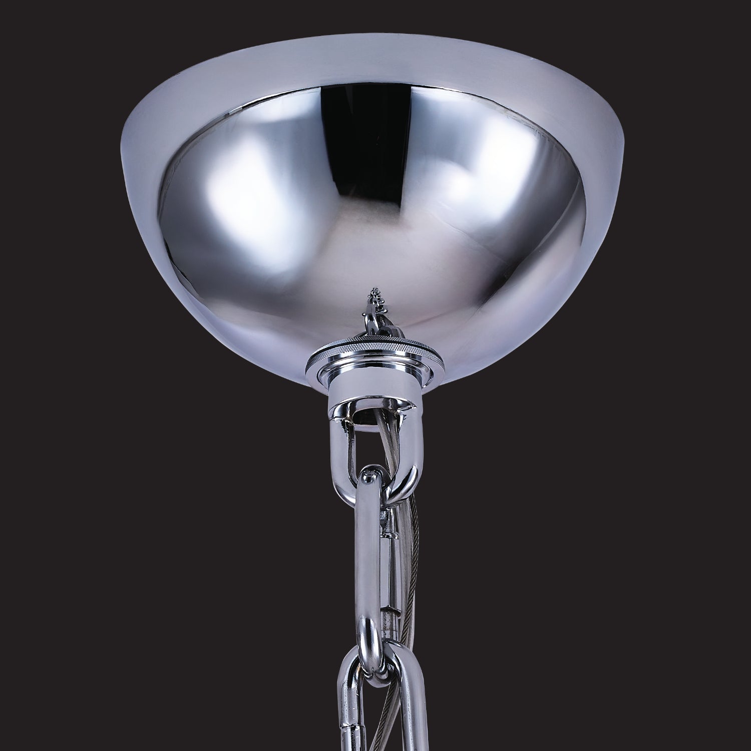 94'' Fontana 87 Light Chrome Chandelier