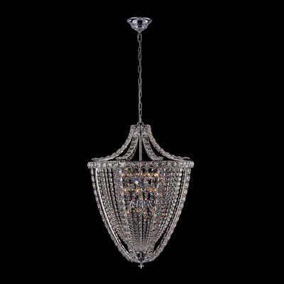 37'' Scudo 20 Light Chrome Chandelier