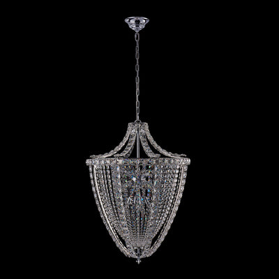 37'' Scudo 20 Light Chrome Chandelier