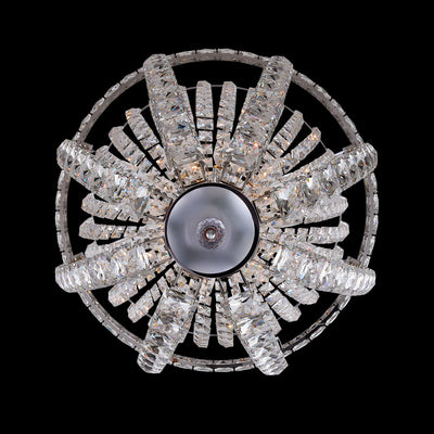 37'' Scudo 20 Light Chrome Chandelier