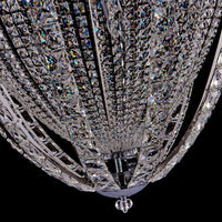 51'' Scudo 35 Light Chrome Chandelier
