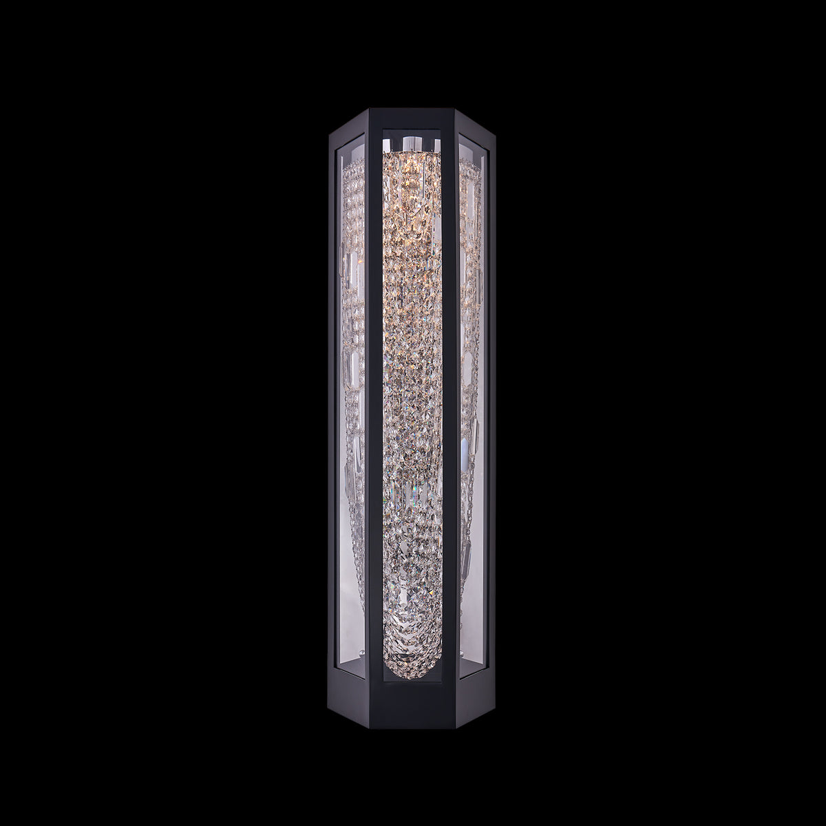 10'' Strati Esterno 1 Light Matte Black (fluorocarbon) Wall Sconce