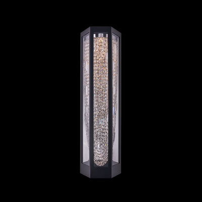 10'' Strati Esterno 1 Light Matte Black (fluorocarbon) Wall Sconce