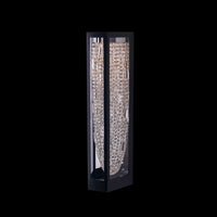 10'' Strati Esterno 1 Light Matte Black (fluorocarbon) Wall Sconce
