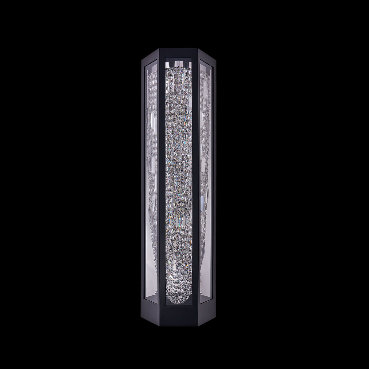 10'' Strati Esterno 1 Light Matte Black (fluorocarbon) Wall Sconce