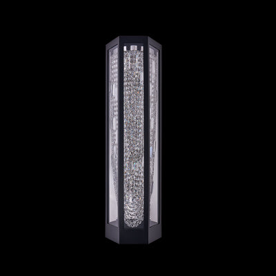 10'' Strati Esterno 1 Light Matte Black (fluorocarbon) Wall Sconce