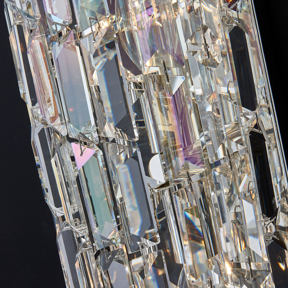 5.5'' Vortice 2 Light Silver Wall Sconce