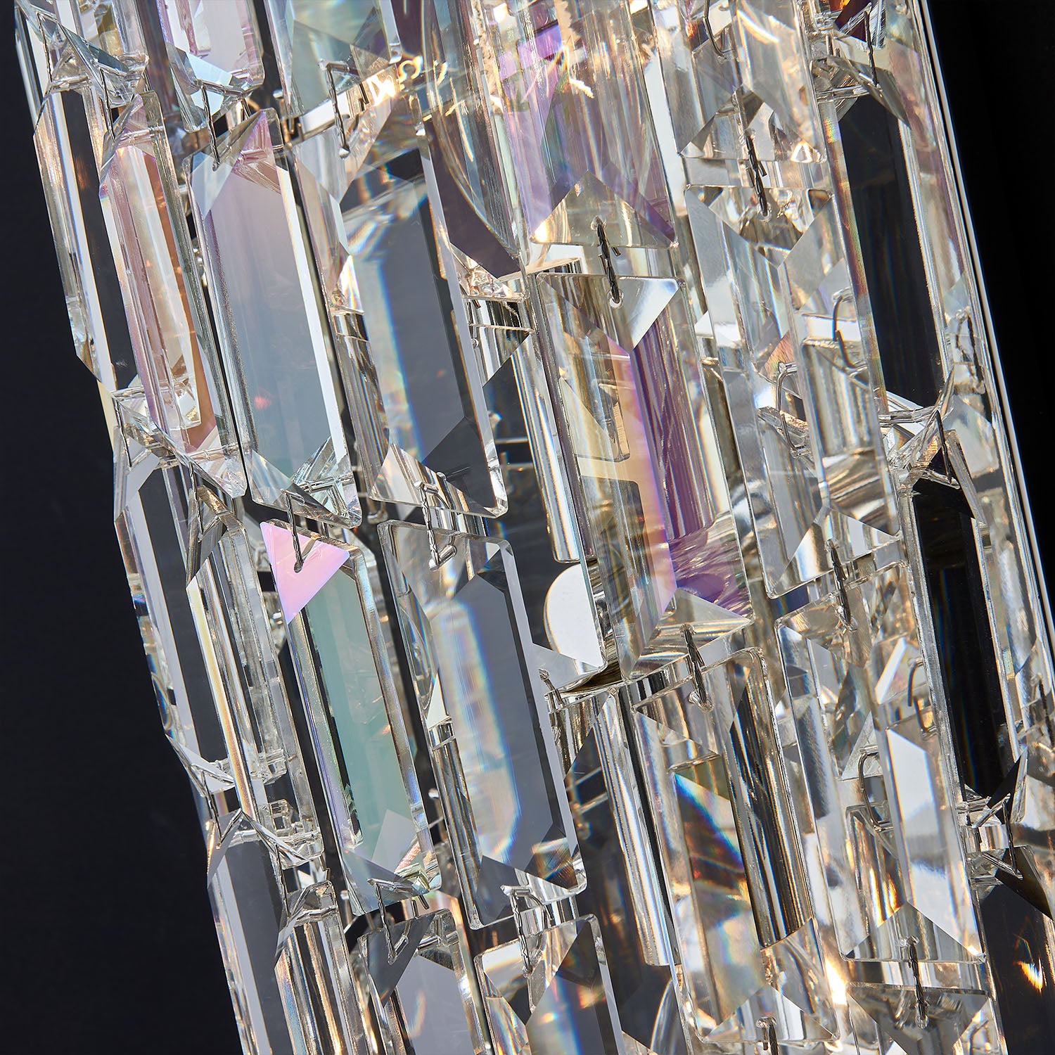 5.5'' Vortice 2 Light Silver Wall Sconce