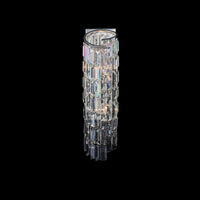 5.5'' Vortice 2 Light Silver Wall Sconce