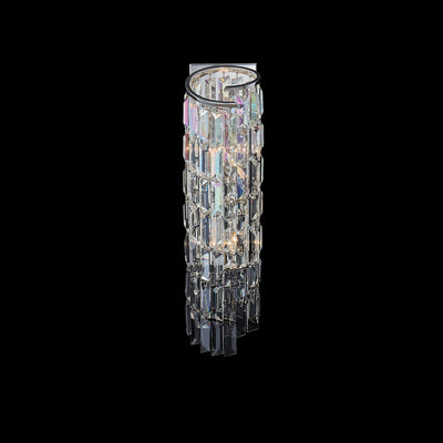 5.5'' Vortice 2 Light Silver Wall Sconce