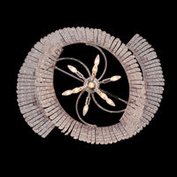 26'' Vortice 13 Light Silver Chandelier