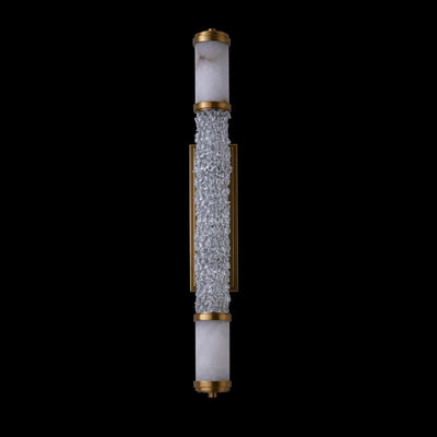 5'' Tubo 1 Light True Brass Vanity Light