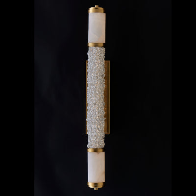 5'' Tubo 1 Light True Brass Vanity Light